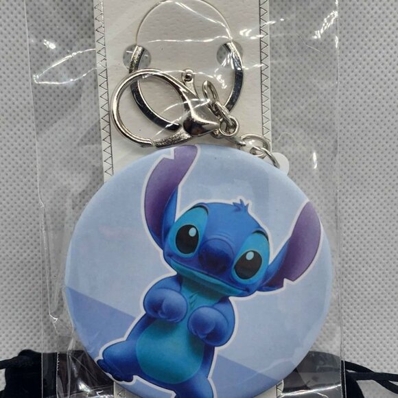 Brand New   one keychain - stitch double mirror - Picture 3 of 4
